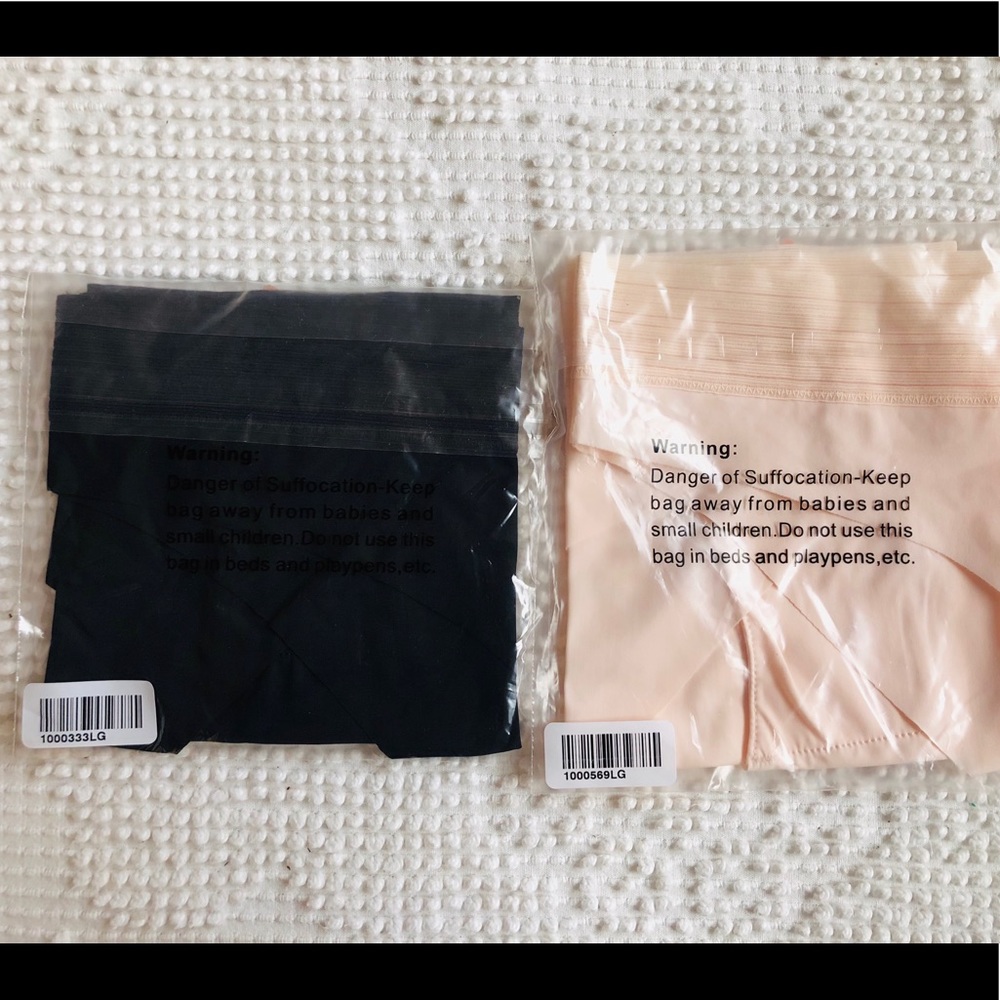 ThirdLove Seamless Bikini — Two Pack, size L